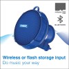laser outdoor bluetooth speaker with mount blue laser outdoor bluetooth speaker with mount blue