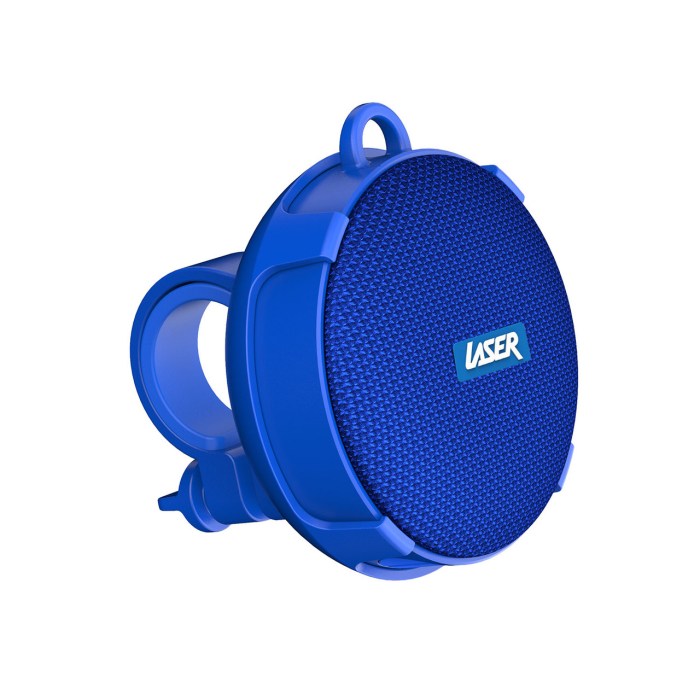 laser outdoor bluetooth speaker with mount blue laser outdoor bluetooth speaker with mount blue