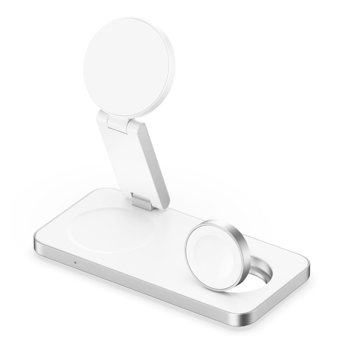 laser chargecore 3 in 1 magsafe charger white laser chargecore 3 in 1 magsafe charger white