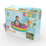 intex 3 ring baby ball pit 48674