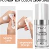 reviglam tlm colour changing liquid foundation hides wrinkles & lines, bb cream makeup base concealer cover moisturizing fluid for all skin tone spf15, pack of 1 reviglam tlm colour changing liquid foundation hides wrinkles & lines, bb cream makeup base concealer cover moisturizing fluid for all skin tone spf15, pack of 1
