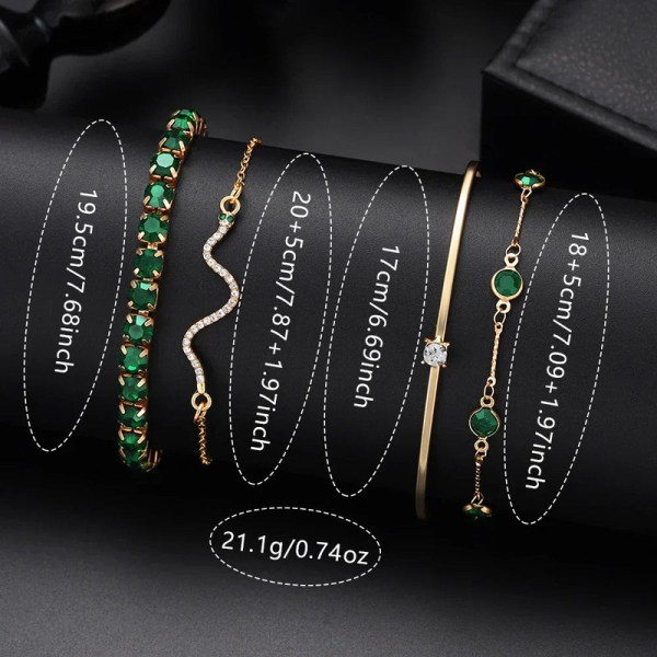 green womens quartz watch jewelry gift set green womens quartz watch jewelry gift set
