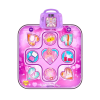 kids led musical dance mat with 6 game modes