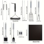 bbq grill accessories set (17pcs)