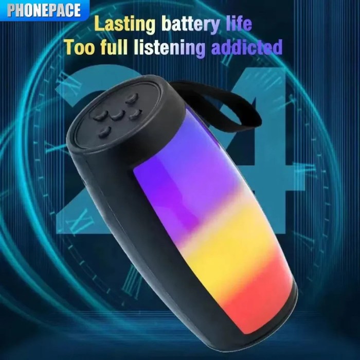 led lights speaker with powerful bass black led lights speaker with powerful bass black