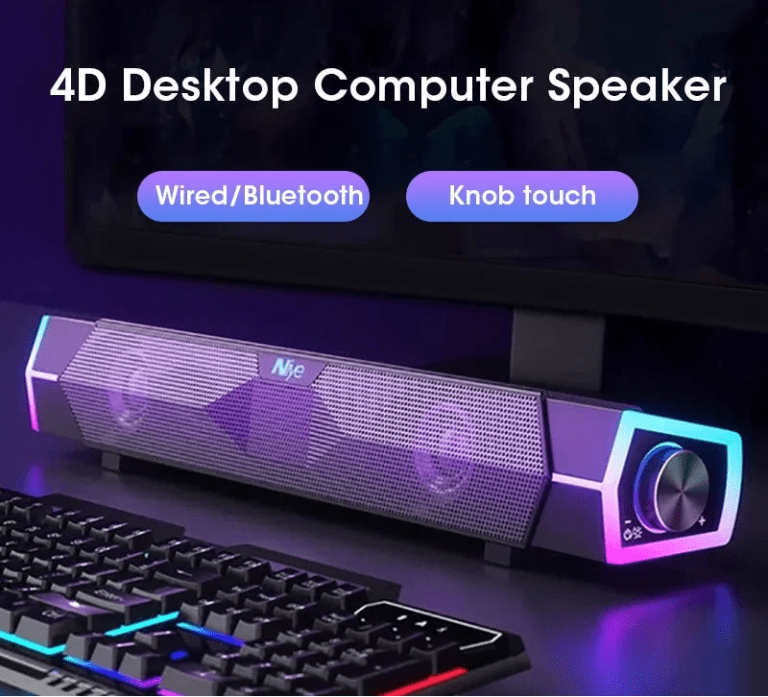computer bluetooth rgb light speaker black computer bluetooth rgb light speaker black