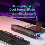 computer bluetooth rgb light speaker black computer bluetooth rgb light speaker black