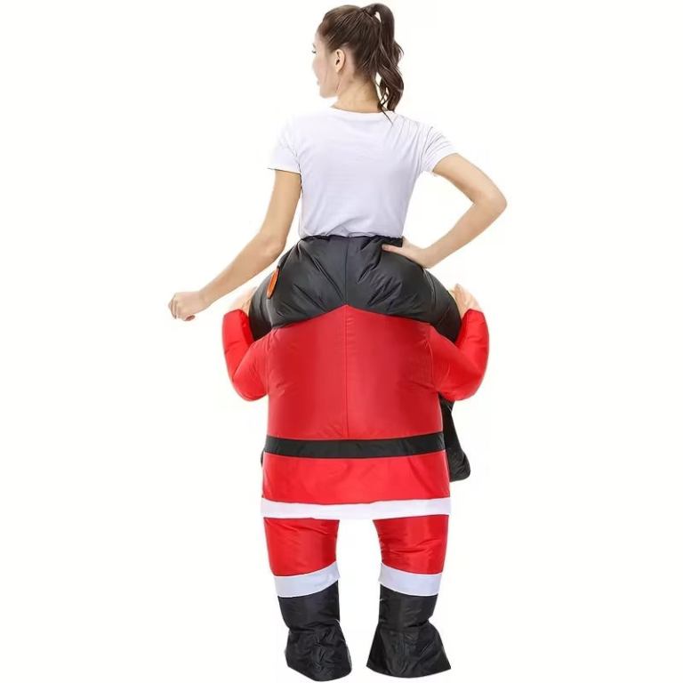 riding santa inflatable christmas costume riding santa inflatable christmas costume