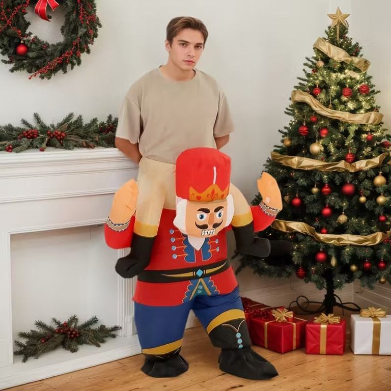 nutcracker soldier inflatable ride on costume nutcracker soldier inflatable ride on costume