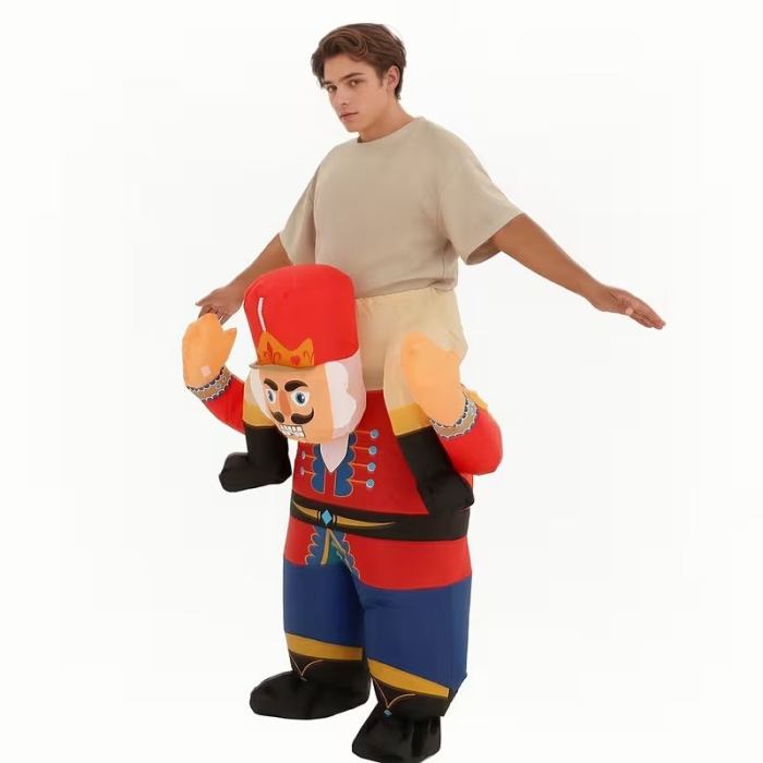 nutcracker soldier inflatable ride on costume nutcracker soldier inflatable ride on costume