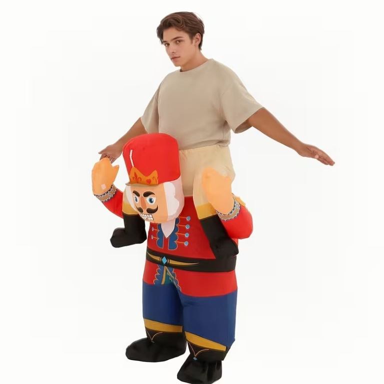 nutcracker soldier inflatable ride on costume nutcracker soldier inflatable ride on costume