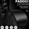 outdoormaster padded golf club travel bag with wheels, 900d heavy duty oxford waterproof alligators black outdoormaster padded golf club travel bag with wheels, 900d heavy duty oxford waterproof alligators black