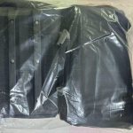 outdoormaster padded golf club travel bag with wheels, 900d heavy duty oxford waterproof alligators black