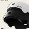 outdoormaster skateboard bike helmet for adults &youth multi sport certified impact resistant with 2 removable liners & ventilation for scooter, skating white medium