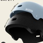 outdoormaster skateboard bike helmet for adults &youth multi sport certified impact resistant with 2 removable liners & ventilation for scooter, skating matte crystal blue small outdoormaster skateboard bike helmet for adults &youth multi sport certified impact resistant with 2 removable liners & ventilation for scooter, skating matte crystal blue small