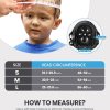 outdoormaster youth & kids bike helmet adjustable multi sports skateboard helmet with removable liners for balance bike, kids scooter, one wheel hoverboard pink flower small