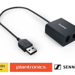 yealink ehs40 wireless headset adapter suits plantronics/jabra/sennheiser headsets