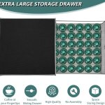 carla home k cup coffee pod drawer for 36 coffee pods storage for home kitchen counter organizer