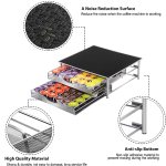 carla home k cup coffee pod drawer for 72 coffee pods storage for home kitchen counter organizer