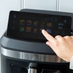 13l dual zone 2300w double stack air fryer with foldable top display
