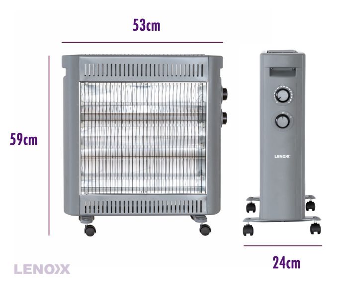 2200w quartz infrared radiant heater with adjustable thermostat and 2 power settings 2200w quartz infrared radiant heater with adjustable thermostat and 2 power settings