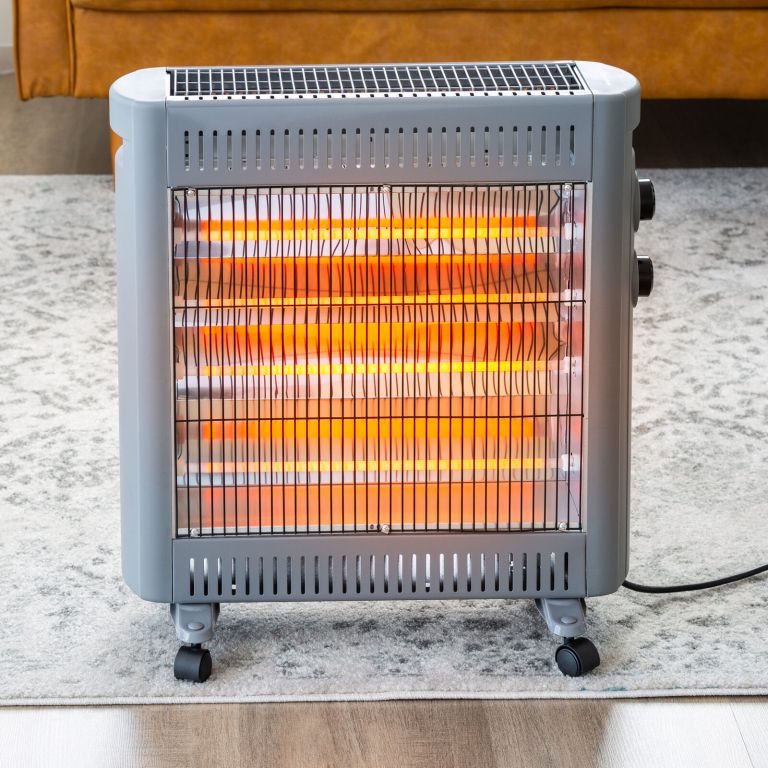 2200w quartz infrared radiant heater with adjustable thermostat and 2 power settings 2200w quartz infrared radiant heater with adjustable thermostat and 2 power settings
