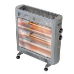 2200w quartz infrared radiant heater with adjustable thermostat and 2 power settings 2200w quartz infrared radiant heater with adjustable thermostat and 2 power settings