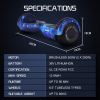 bullet sx 2000 hoverboard scooter, 500w brushless, superior self balancing system, ul certified, led lights, blue galaxy bullet sx 2000 hoverboard scooter, 500w brushless, superior self balancing system, ul certified, led lights, blue galaxy