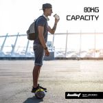 bullet sx 2000 hoverboard scooter, 500w brushless, ul certified, au compliant, superior self balancing system, led lights, hip hop design