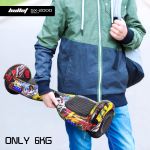 bullet sx 2000 hoverboard scooter, 500w brushless, ul certified, au compliant, superior self balancing system, led lights, hip hop design