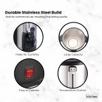 kitchee 20l electric water boiler stainless steel commercial hot liquid urn