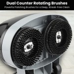 kartrite hauskeeper gen2 5 in 1 black electric floor polisher hard waxer buffer scrubber cleaner 240v with twin rotating brushes 6m power cord kartrite hauskeeper gen2 5 in 1 black electric floor polisher hard waxer buffer scrubber cleaner 240v with twin rotating brushes 6m power cord