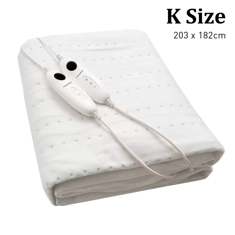 morphy richards electric blanket king