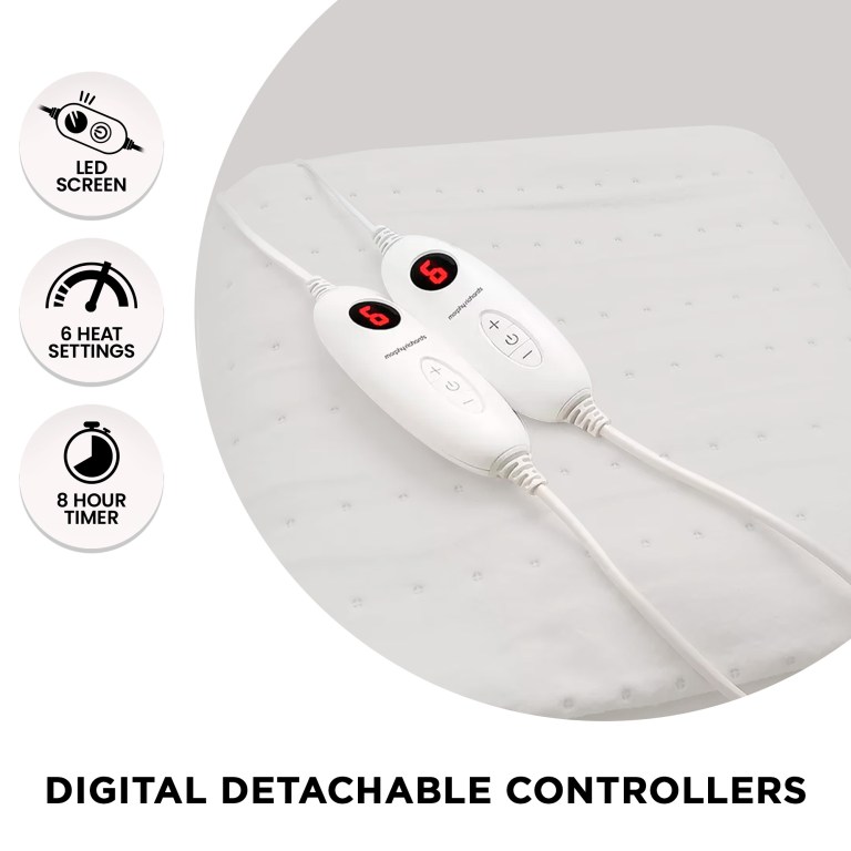 morphy richards electric blanket king