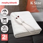 morphy richards electric blanket king