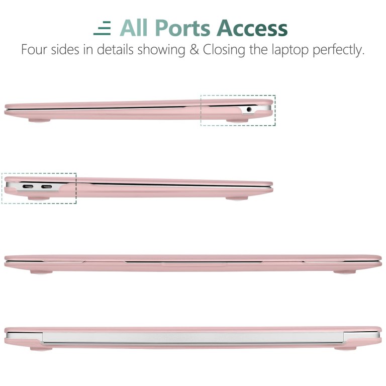 suitable for macbook air 13 inch case 2022 2021 2020 2019 2018, a1932, a2179, a2337 shell case keyboard cover