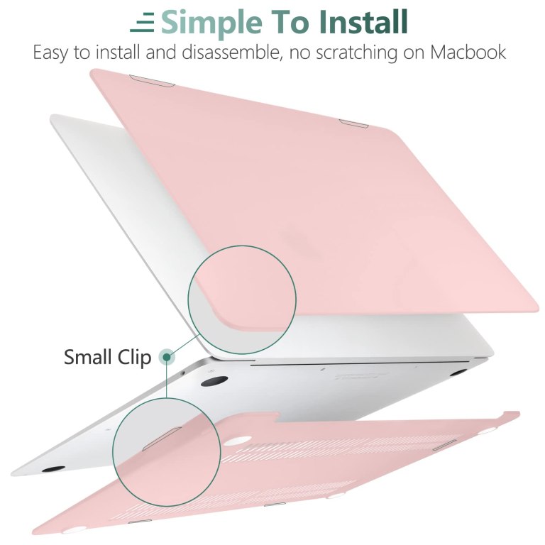 suitable for macbook air 13 inch case 2022 2021 2020 2019 2018, a1932, a2179, a2337 shell case keyboard cover