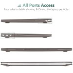 suitable for macbook air 13 inch case 2022 2021 2020 2019 2018, a1932, a2179, a2337 shell case keyboard cover grey suitable for macbook air 13 inch case 2022 2021 2020 2019 2018, a1932, a2179, a2337 shell case keyboard cover grey