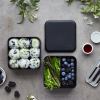 monbento mb square bento box black onyx