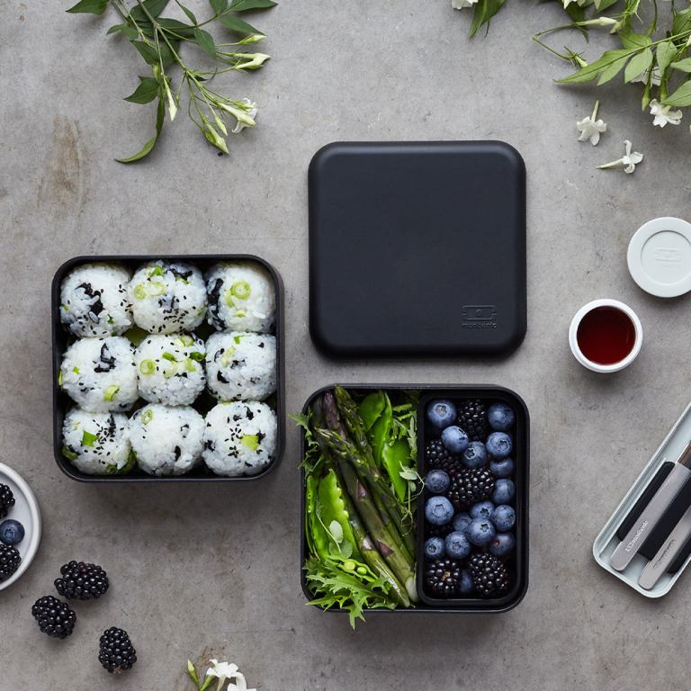 monbento mb square bento box black onyx monbento mb square bento box black onyx