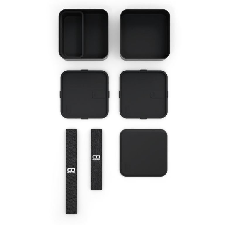 monbento mb square bento box black onyx monbento mb square bento box black onyx