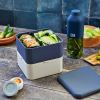 monbento mb square bento box blue natural