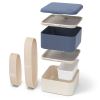monbento mb square bento box blue natural