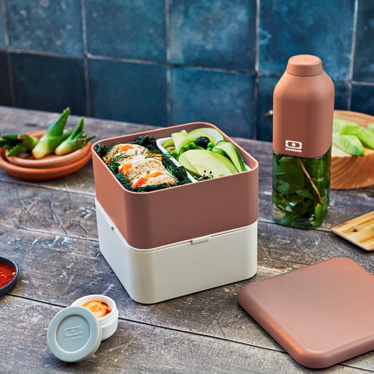 monbento mb square bento box moka