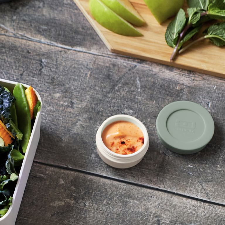 monbento mb temple m sauce cup green natural