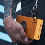 we are rewind portable cassette player & recorder serge, orange