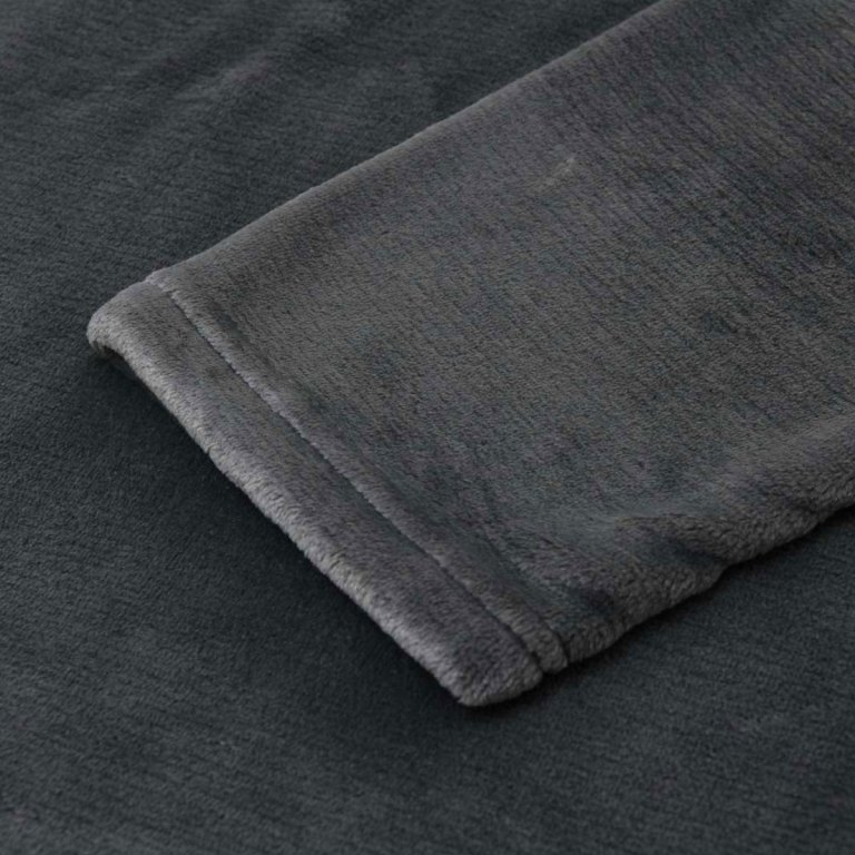 accessorize grey super soft hooded blanket small/medium accessorize grey super soft hooded blanket small/medium