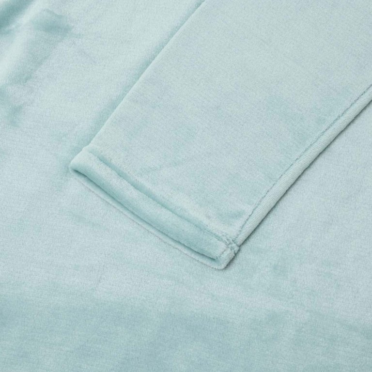 accessorize mist super soft hooded blanket small/medium