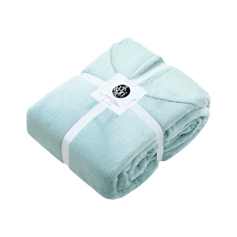 accessorize mist super soft hooded blanket small/medium