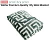 bloomington 800gsm greek key green winter premium quality 1 ply mink blanket queen bloomington 800gsm greek key green winter premium quality 1 ply mink blanket queen